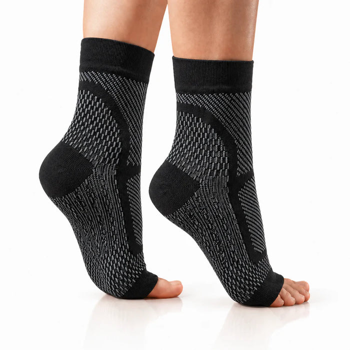 Chaussettes de compression pour soulager les douleurs au talon et la fasciite plantaire