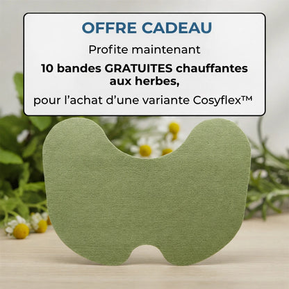 Bandes chauffantes à base de plantes par 5