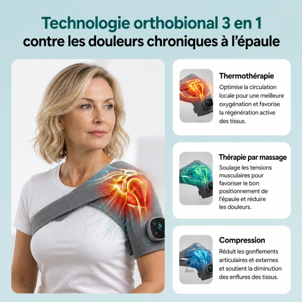Masseur d'épaules 3 en 1 Cosylis