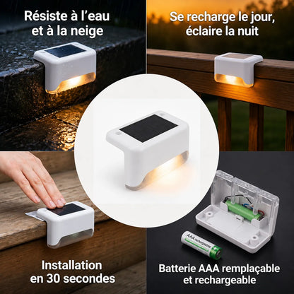 Lampe solaire extérieure