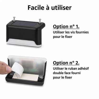 Lampe solaire extérieure