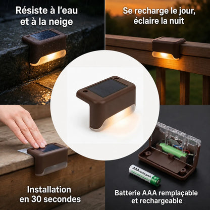Lampe solaire extérieure