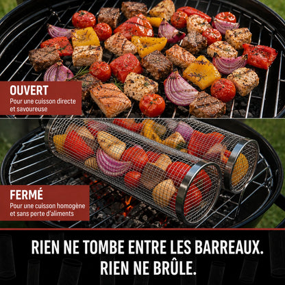 Panier à griller – Qualité supérieure, toujours parfaitement grillé