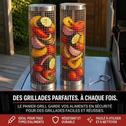 Panier à griller – Qualité supérieure, toujours parfaitement grillé