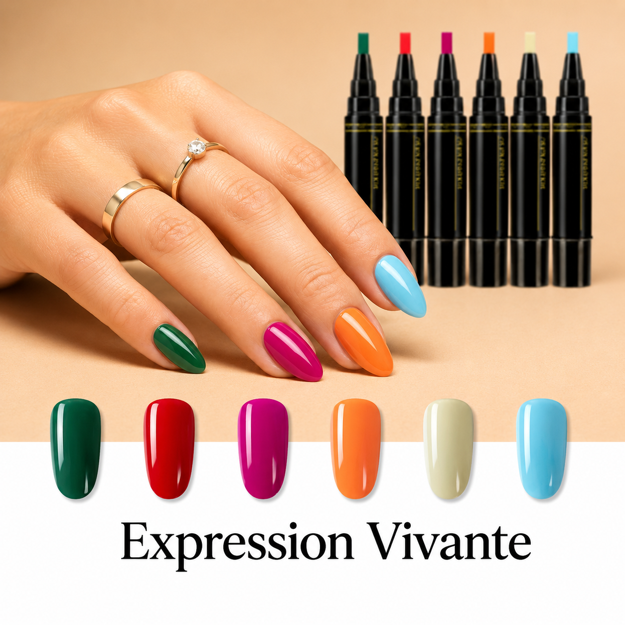 SET DE STYLOS VERNIS COSYLIS