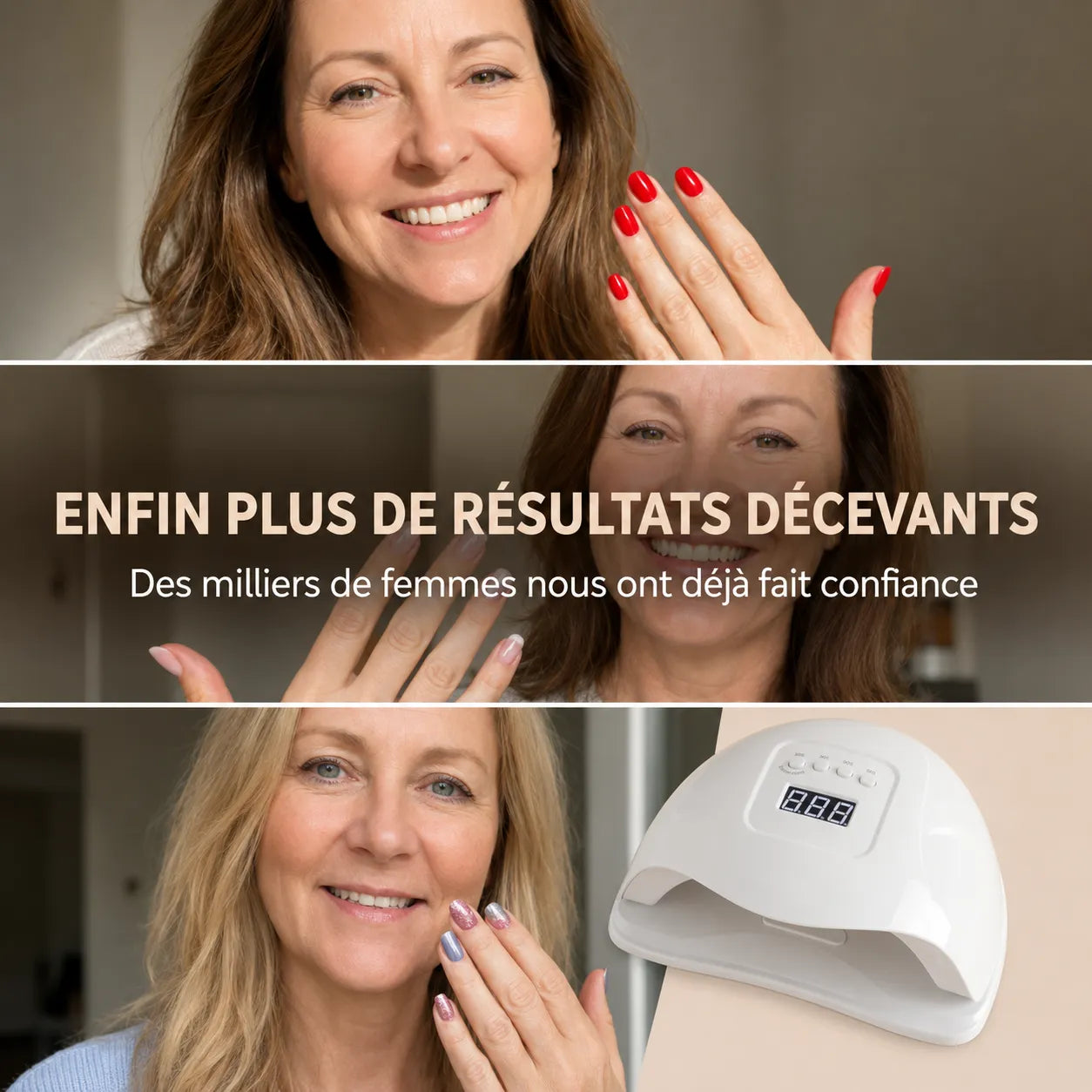 LAMPE UV POUR LA POSE DE VERNIS À ONGLES COSYGLOSSY