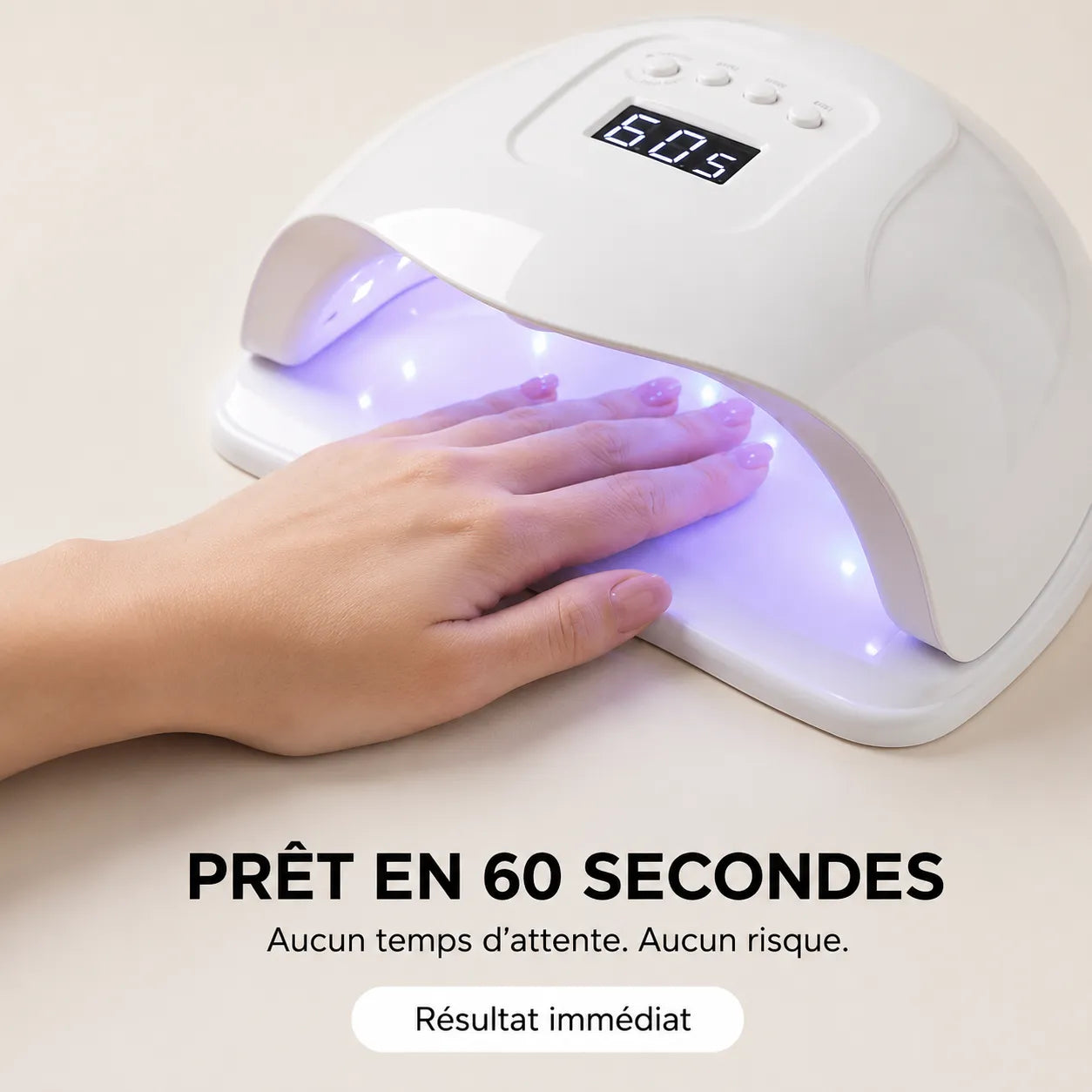 LAMPE UV POUR LA POSE DE VERNIS À ONGLES COSYGLOSSY