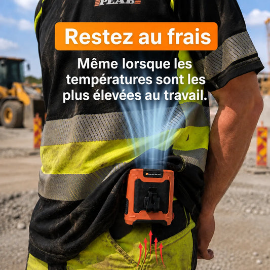 Le ventilateur professionnel - Évitez la surchauffe au travail