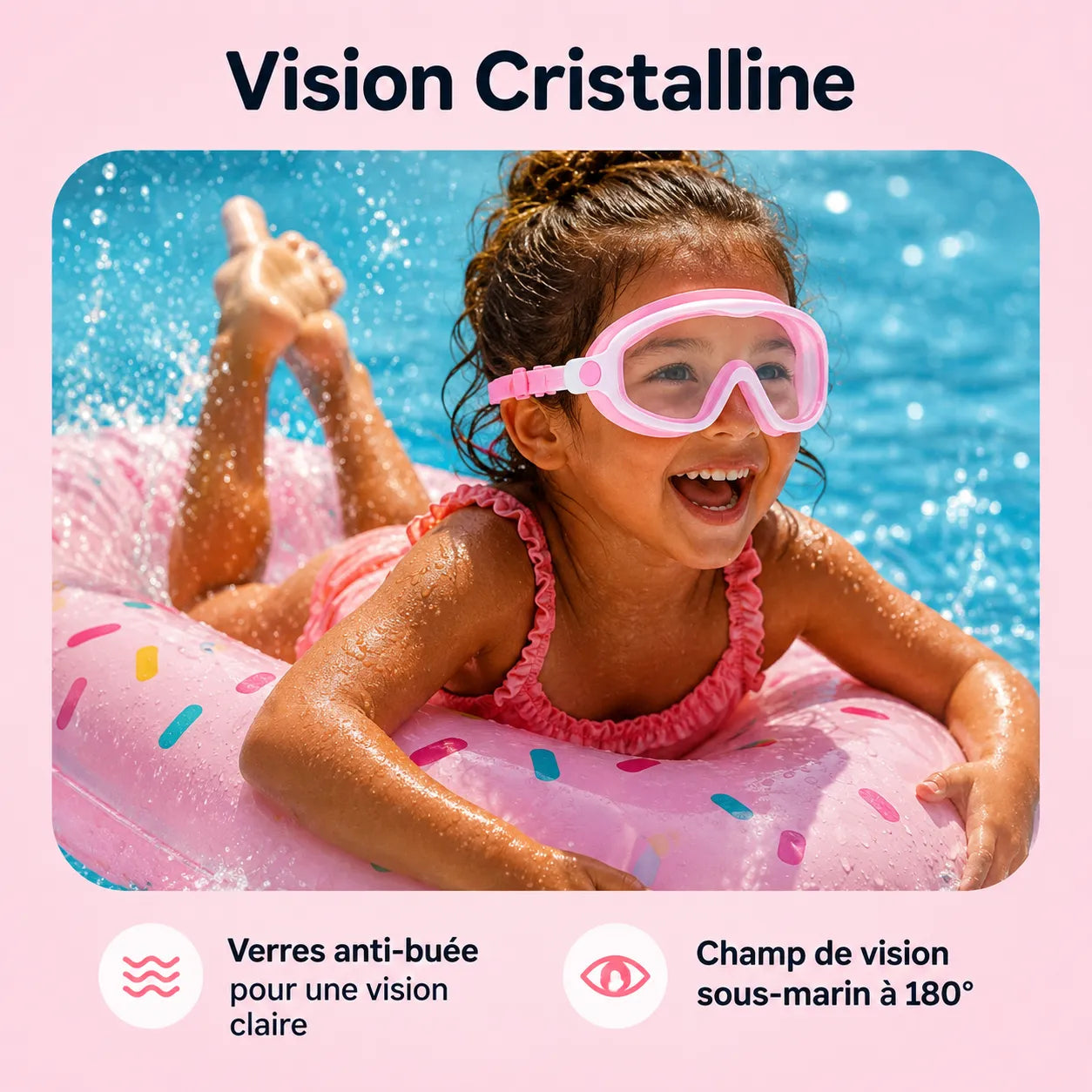 Lunettes de natation à clipser Cosylis™