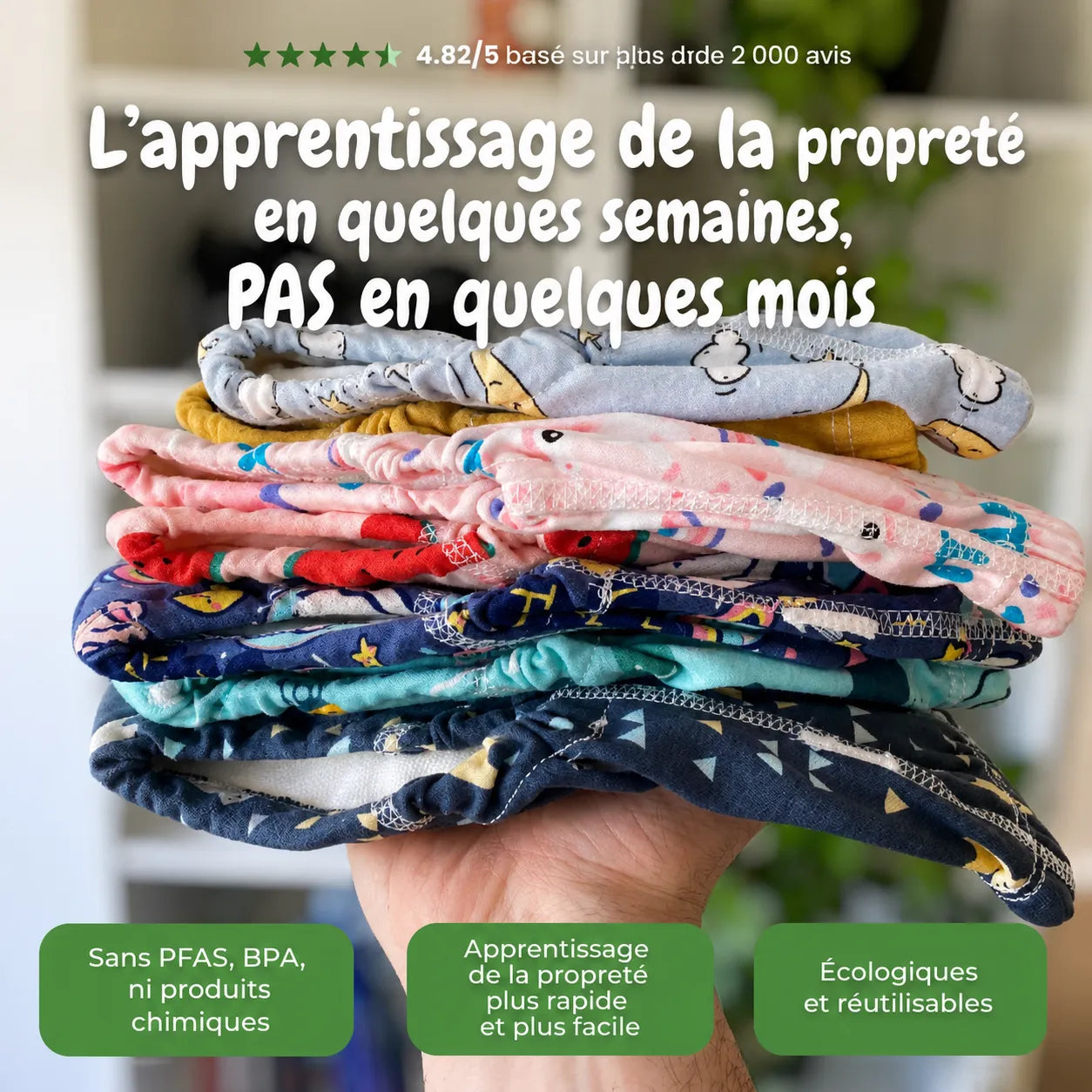 Culotte éducative à la propreté