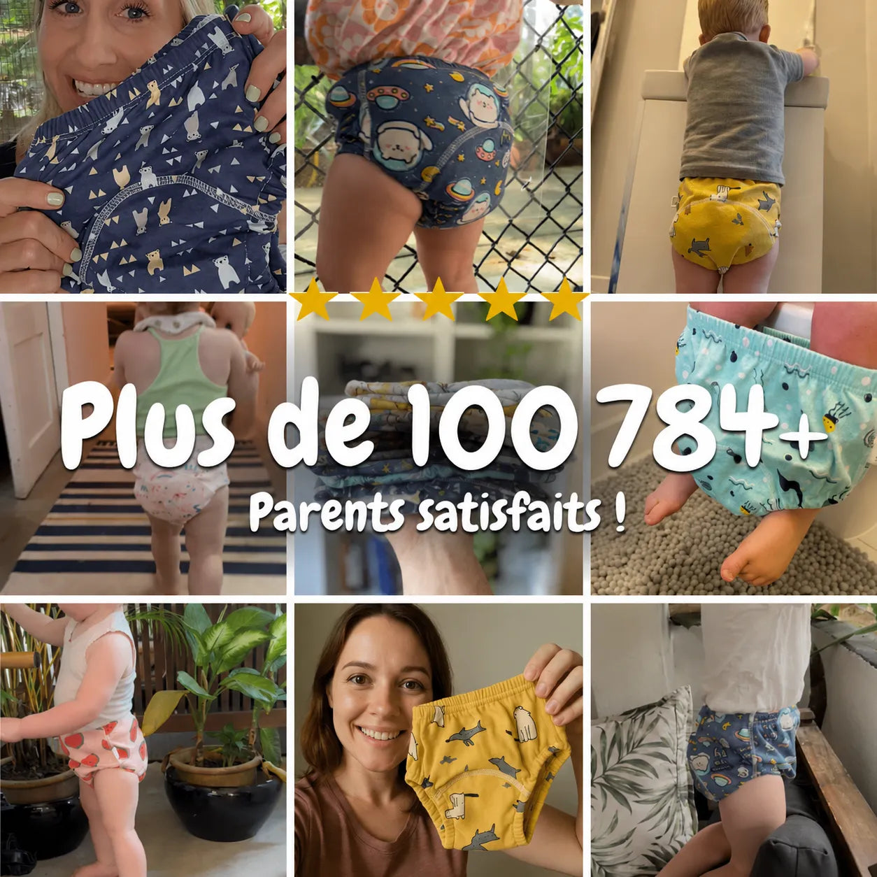 Culotte éducative à la propreté