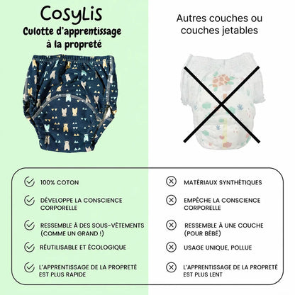 Culotte éducative à la propreté