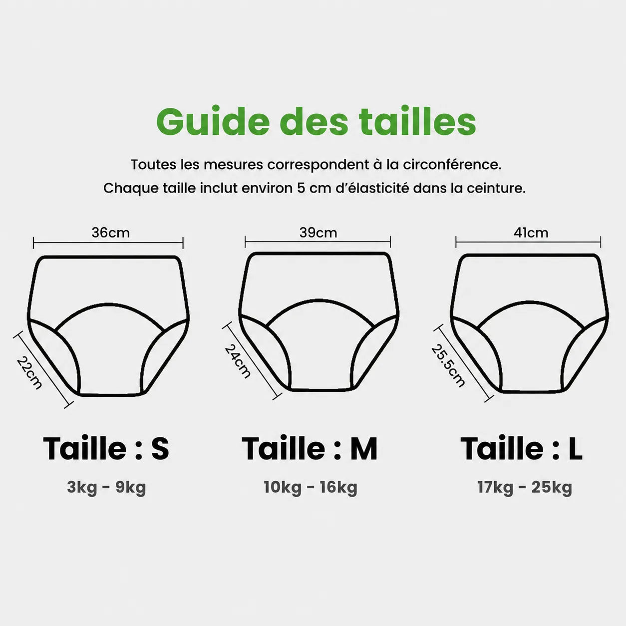 Culotte éducative à la propreté